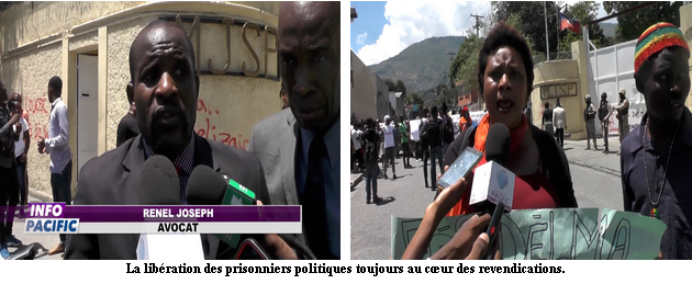 La libération des prisonniers politiques toujours au cœur des revendications